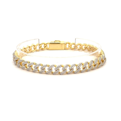 BIBELOT 6MM 925 Silver Cuban Bracelet