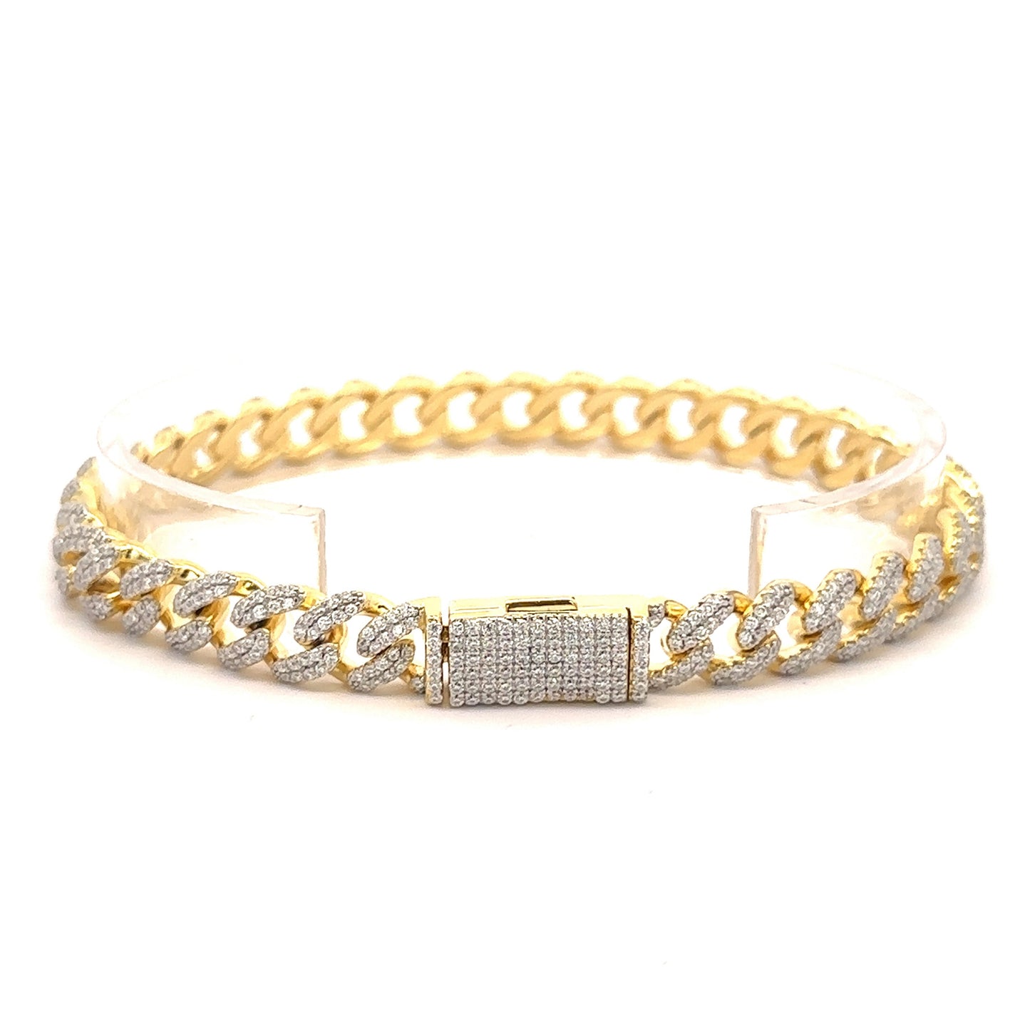 BIBELOT 6MM 925 Silver Cuban Bracelet